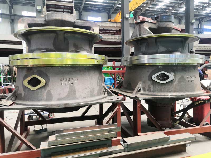 cone crusher inner look