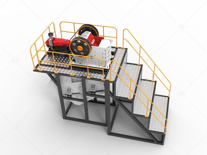 APM-2540E stone crusher plant