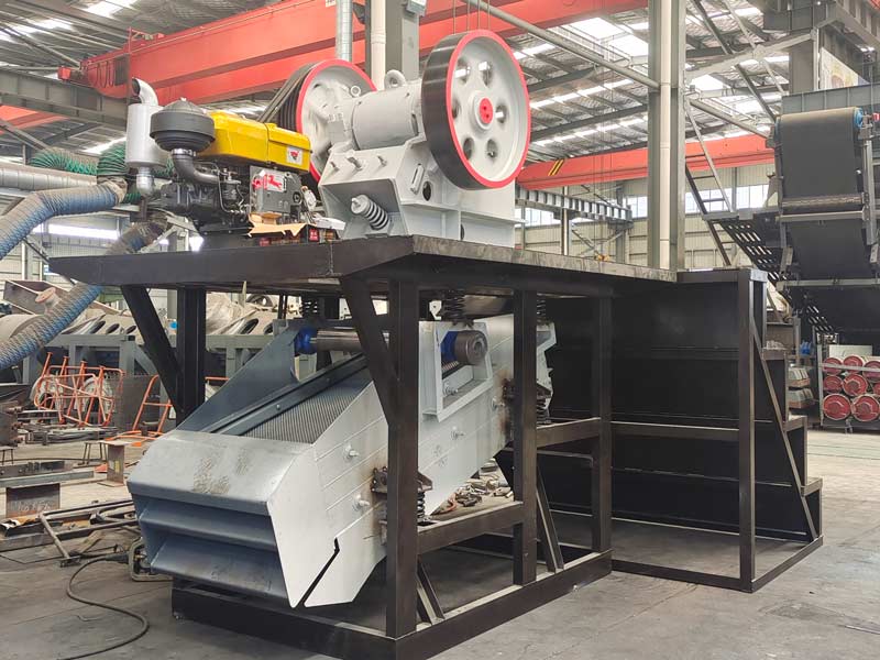 mini crushing plant in russia