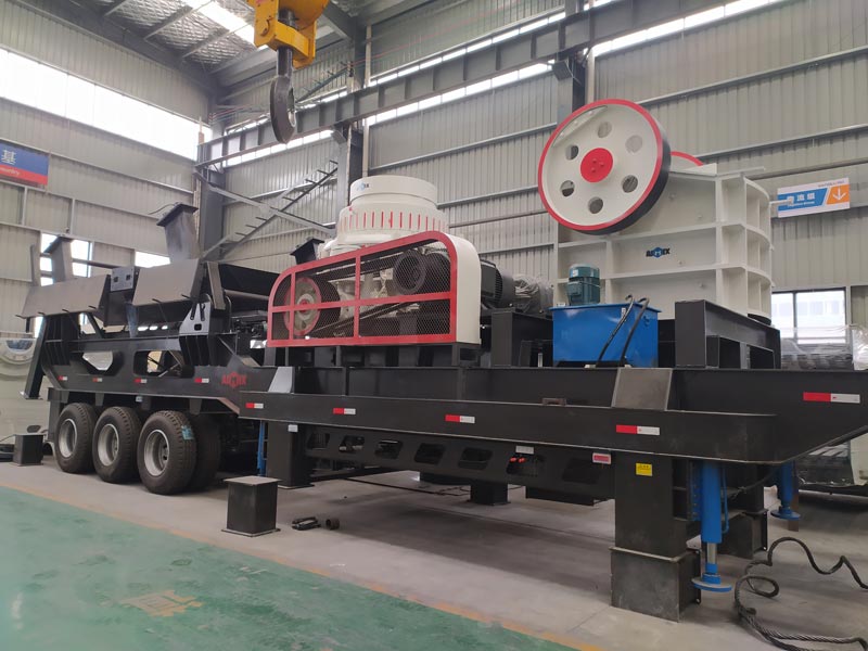 mobile Crushing plant in Chile