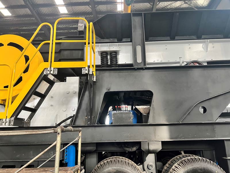 mobile crusheing plant