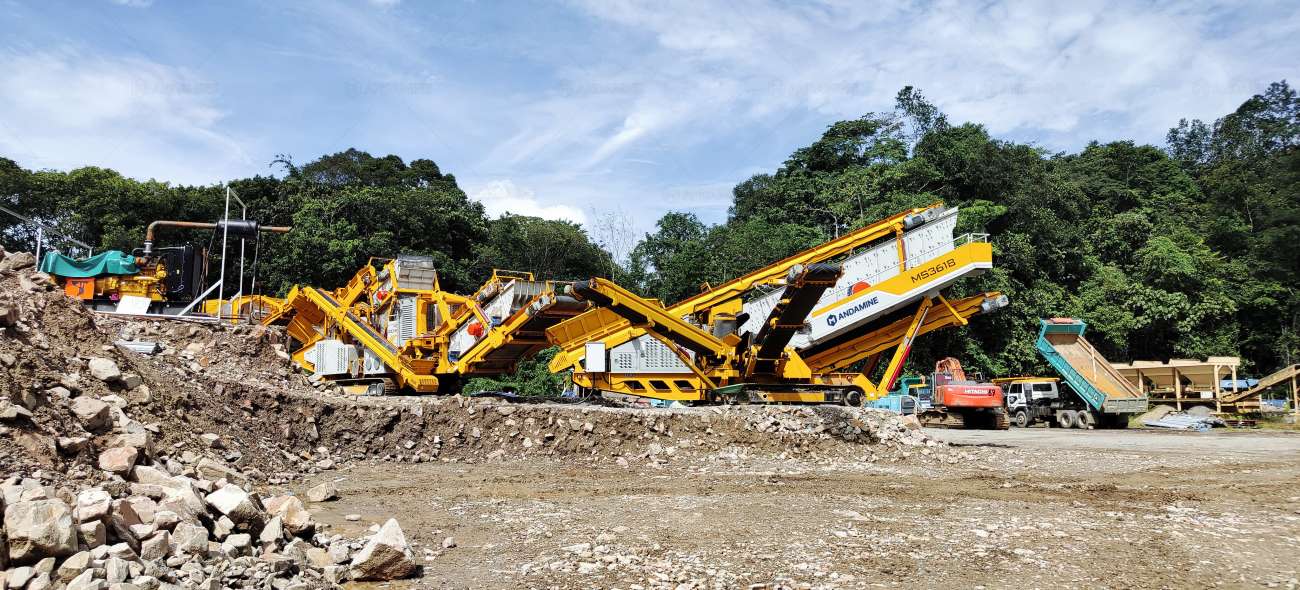 crawler mobile crusher plant solution for Malaysia