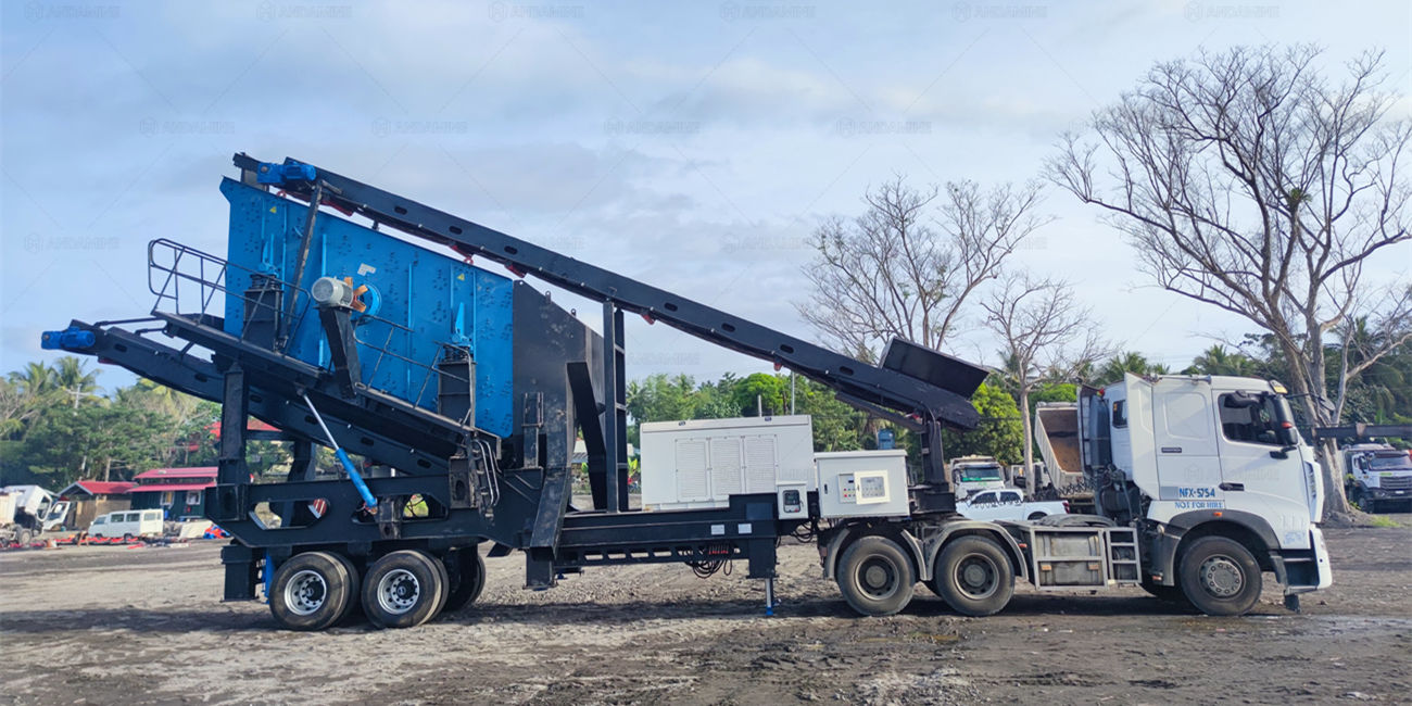 ANDAMINE Mobile Screening Plant Process from Production to Deployment