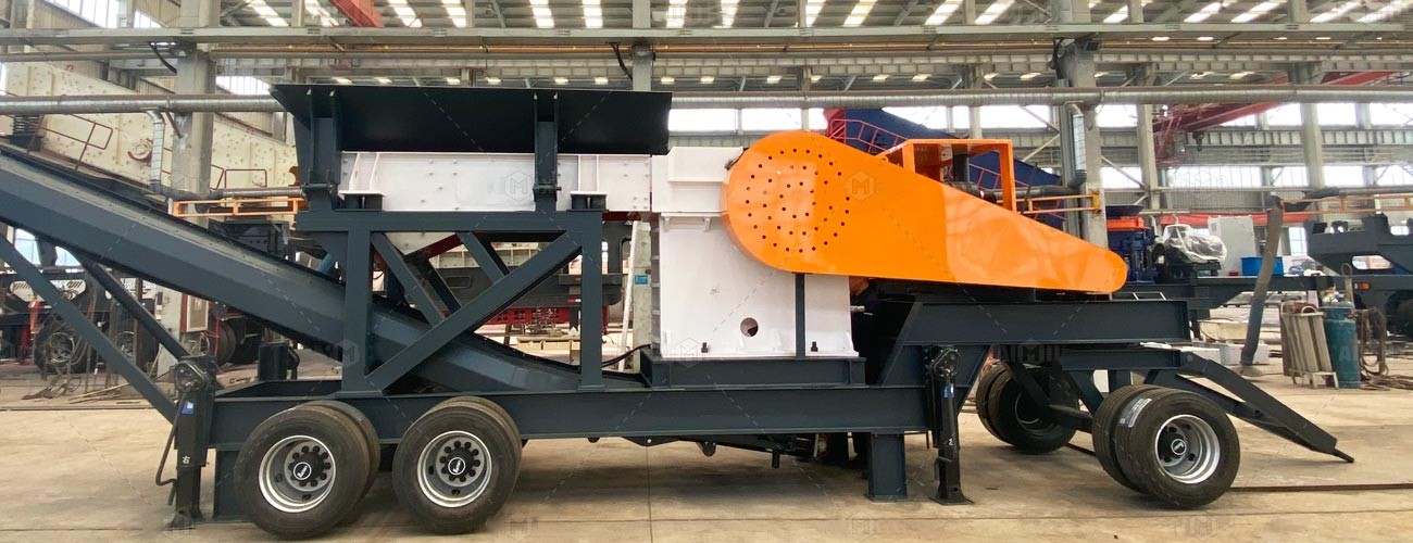 Andamine Mobile Jaw Crushing Plant to Indonesia