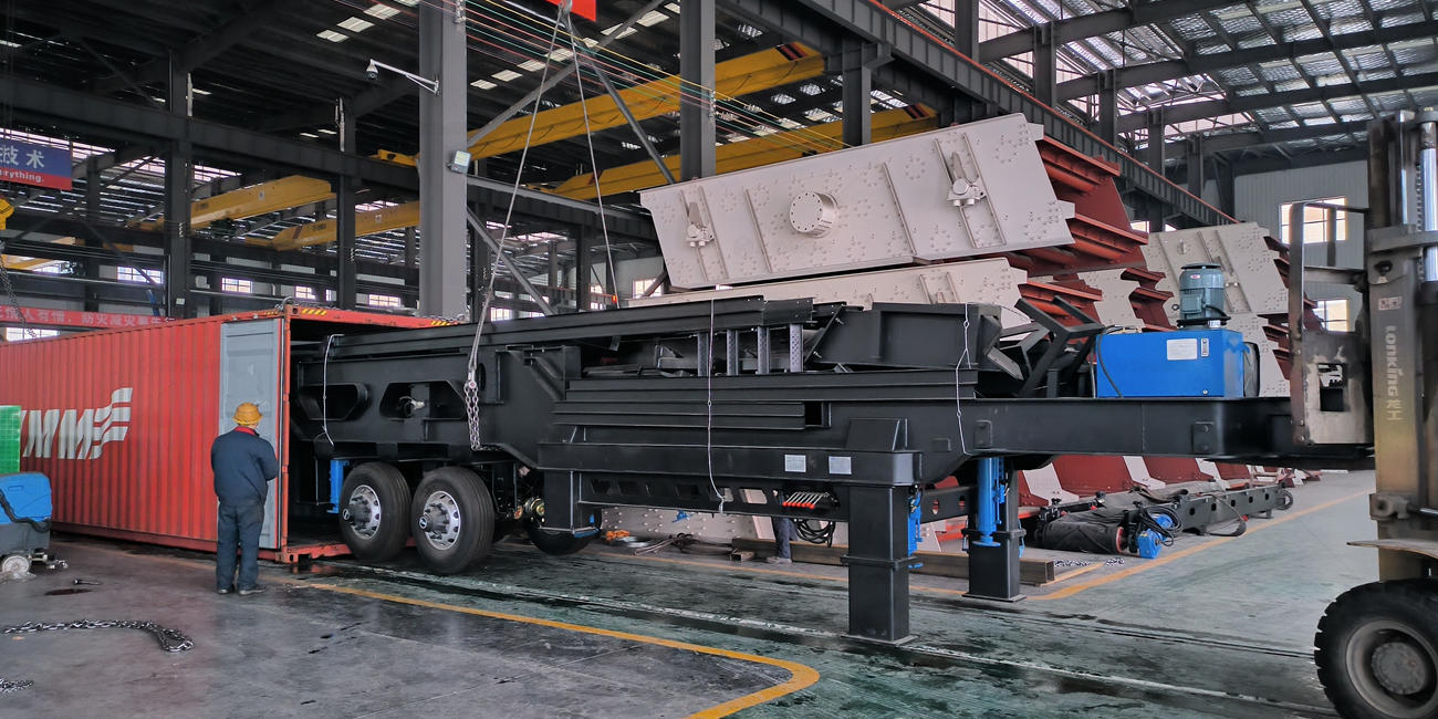 Shipment of ANDAMINE mobile screening plant To The Philippines