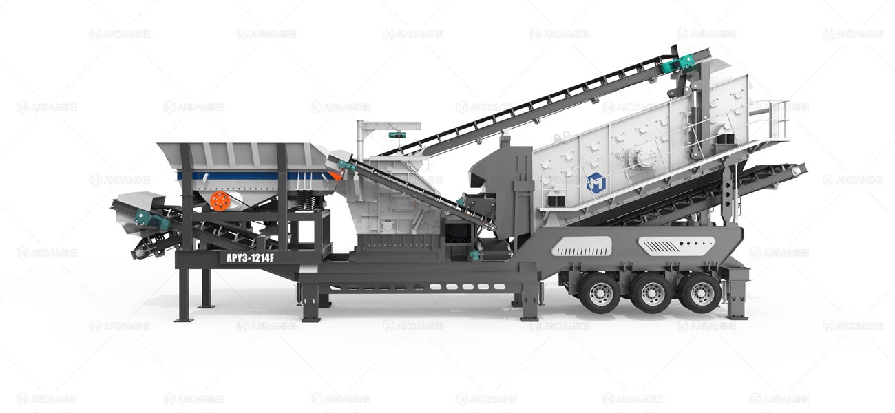 3-in-1 mobile impact crusher