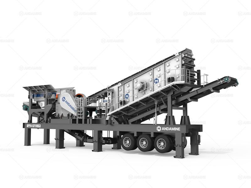 APY4-S 4 in one Combo Mobile Crusher Plant