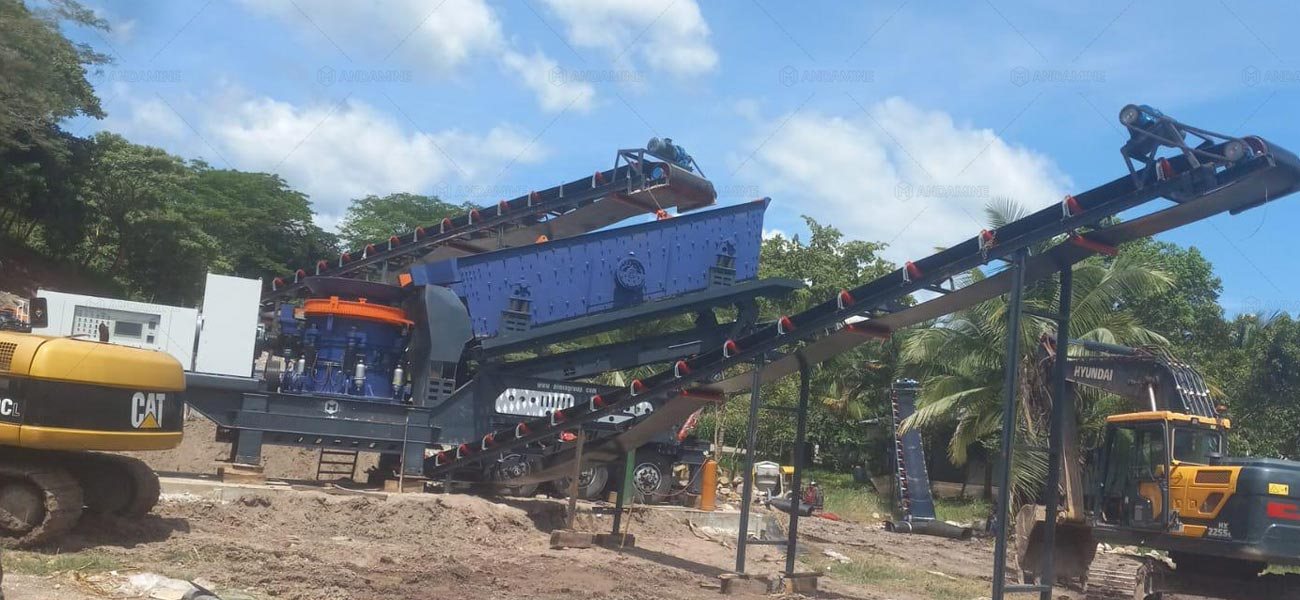 Mobile Cone Crushers For Granite Crushing in Honduras