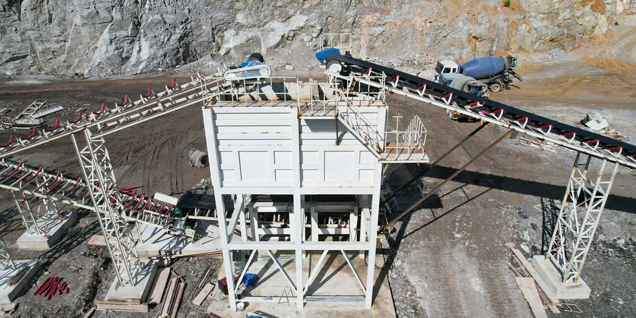 start a stone crusher plant onsite