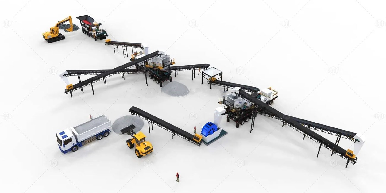 150tph sand making production line