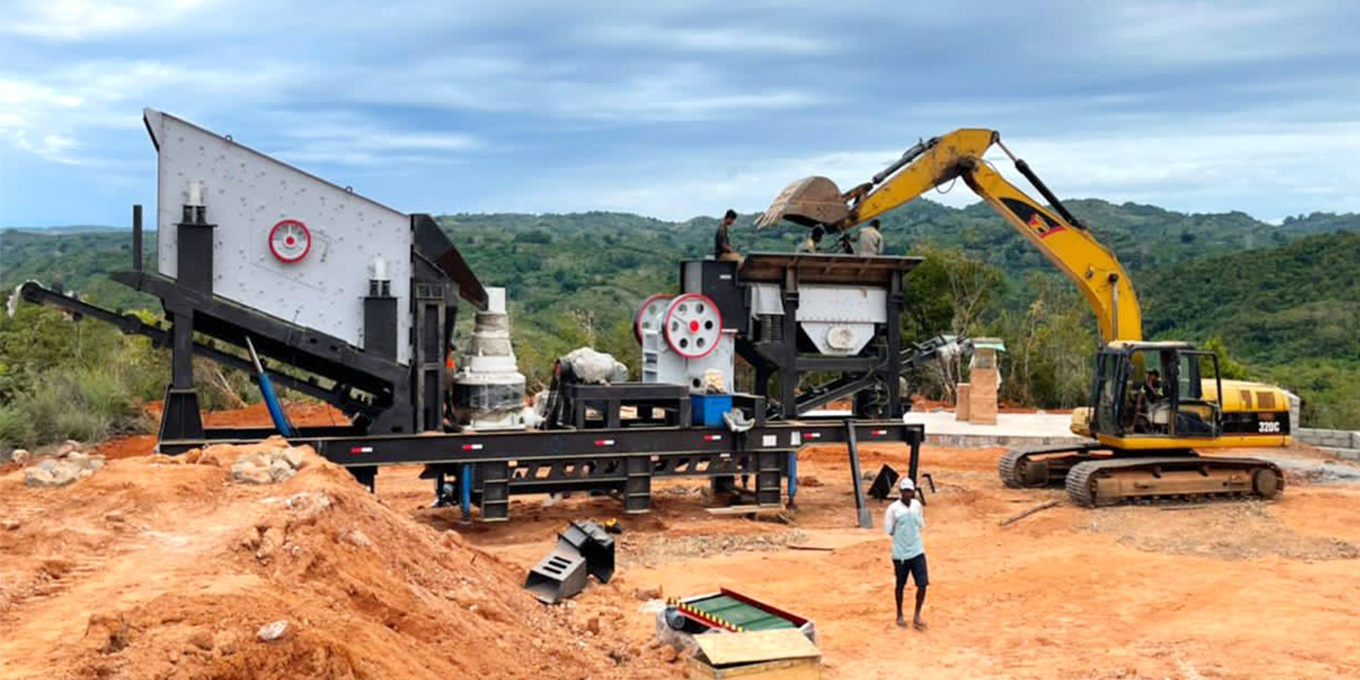 60tph Mobile Limestone Crushing Plant Madagascar