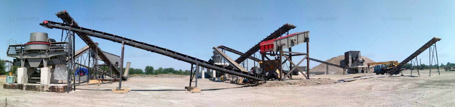 ANDAMINE crushing screening plant