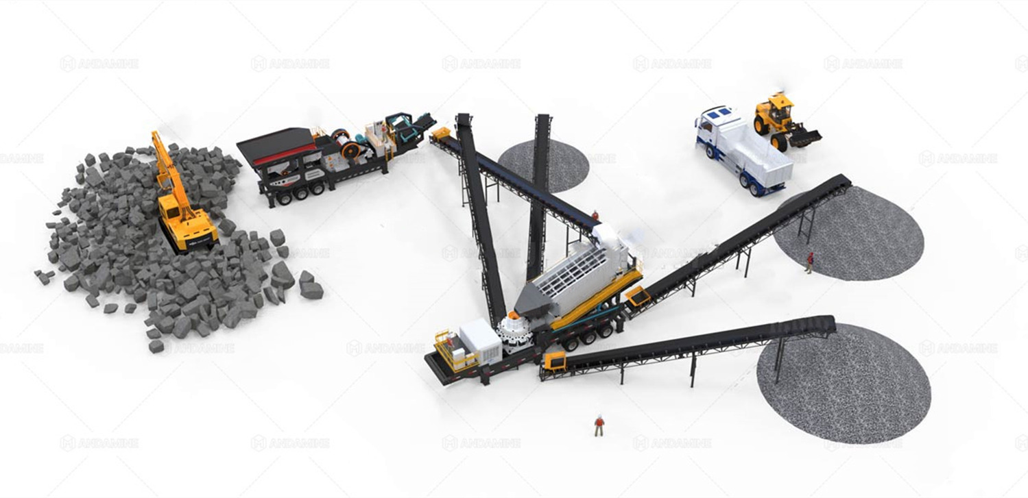 ANDAMINE portable crusher machine Malaysia