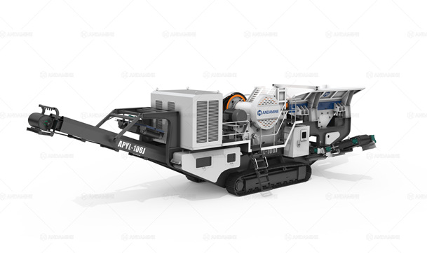 APYL-106J Crawler type rock crusher