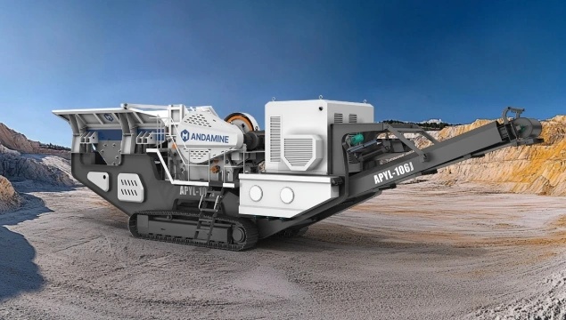 crawler type mobile crusher in chile