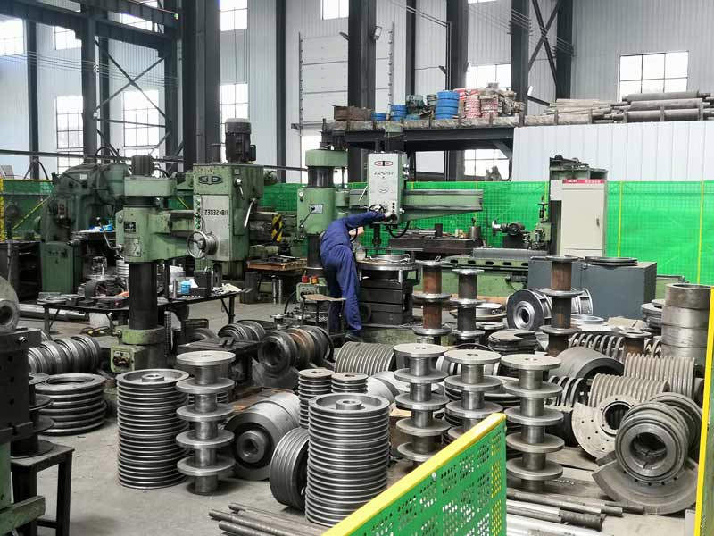 parts of crusher in factory