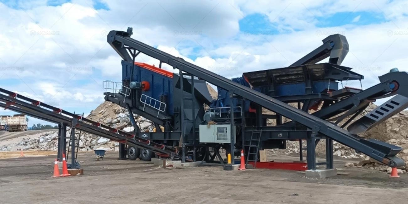 120TH Crushing Solution for River Stone in colombia