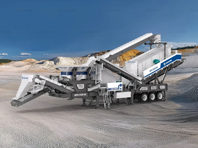 APY3-1213F wheeled mobile impact crusher
