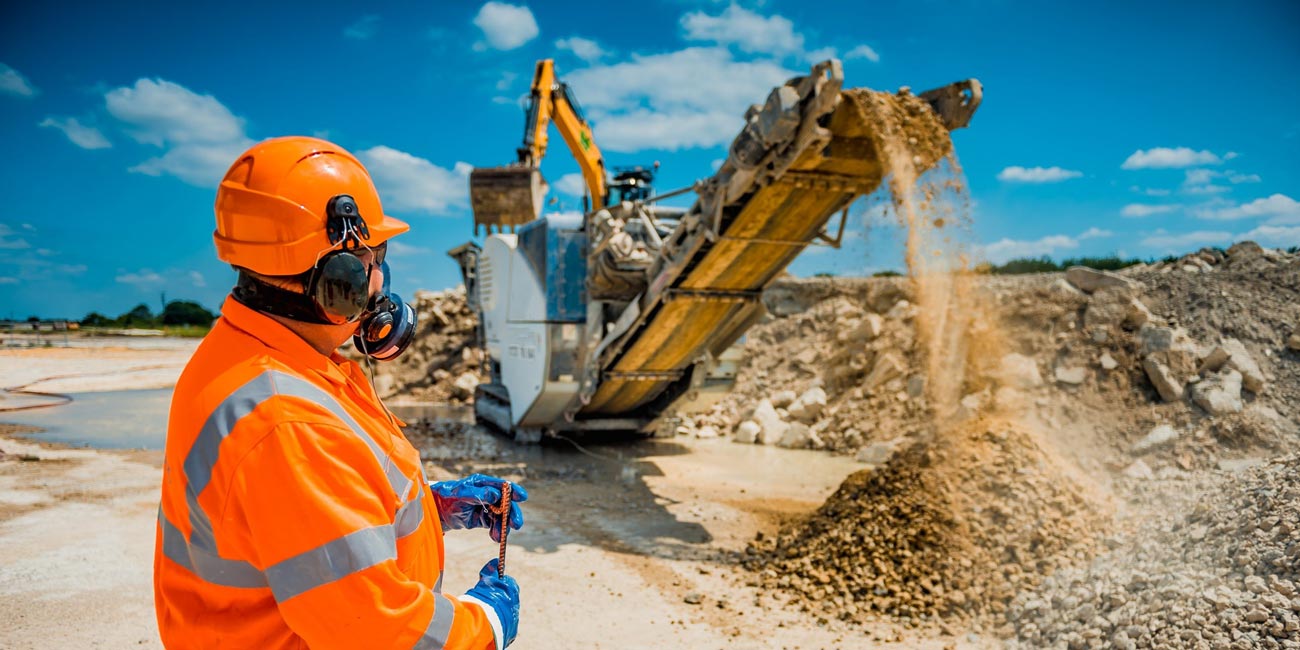 Monitoring During Operating the stone crusher plant
