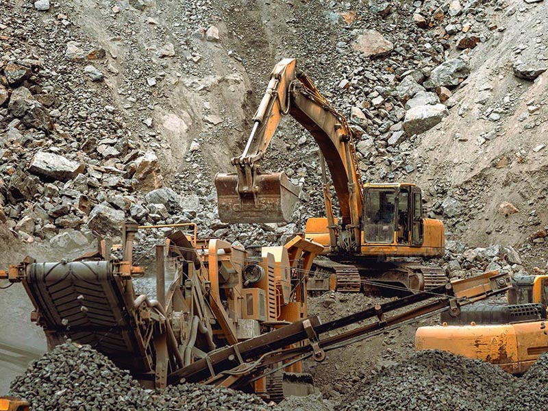 Ore Beneficiation Scene Line