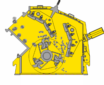impact crusher crushing process