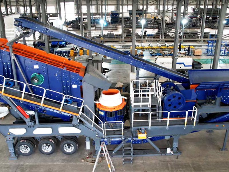 maintenance of mobile crushing plant