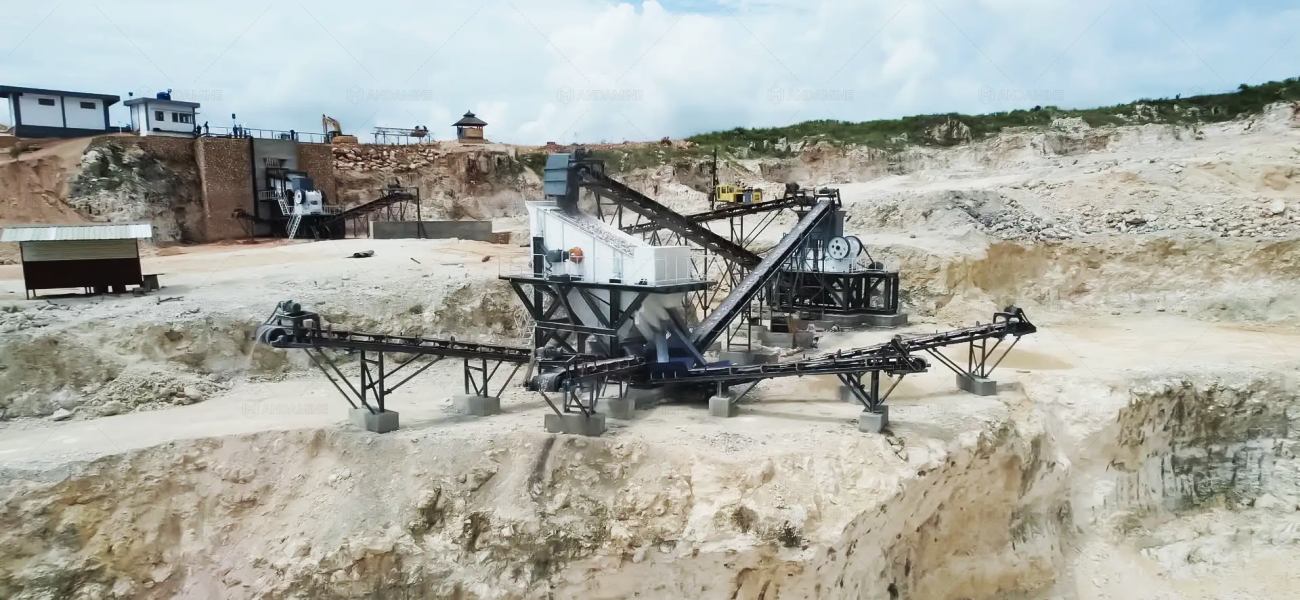 200ton stationary crushing plant for sale in Indonesia