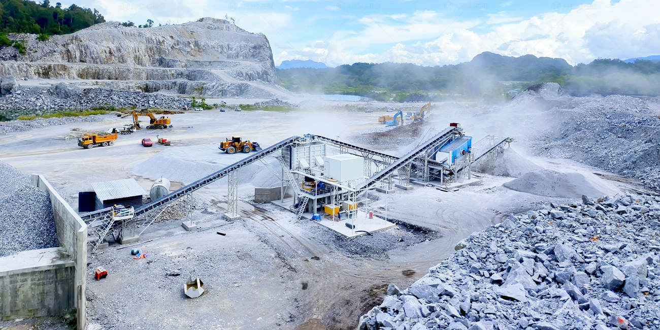 350tph Concrete Aggregate Crushing Plant for Malaysia