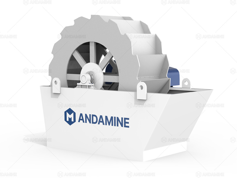 APW-D bucket sand washing machine for crushed quartz