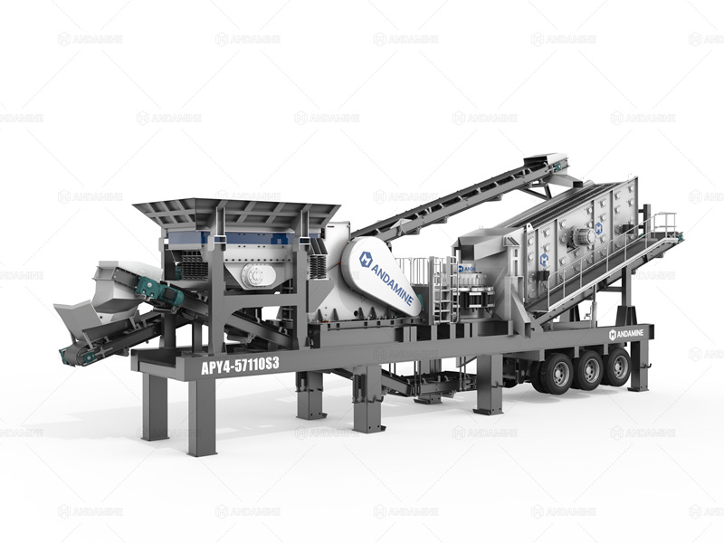 APY4-S Four-in-one quartz crushing plant