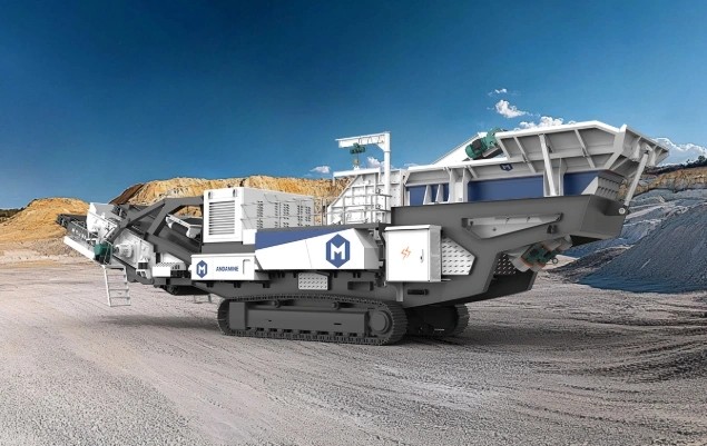 APYL tracked type mobile crusher