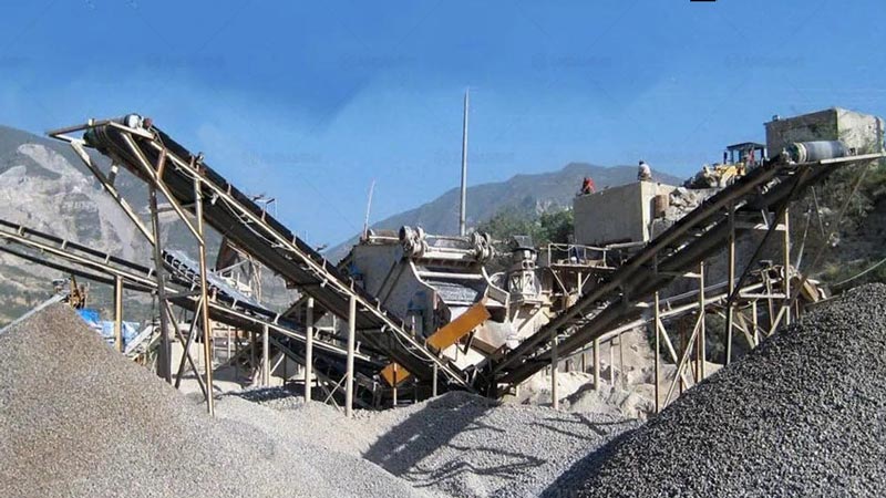 Impact Crusher for Crushing Limestone Materials In Quarry