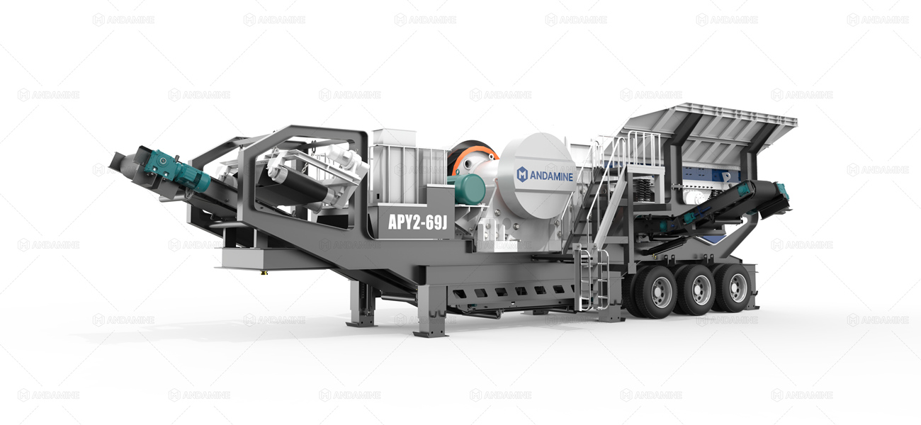 APY2-J Jaw type mobile crusher Malaysia