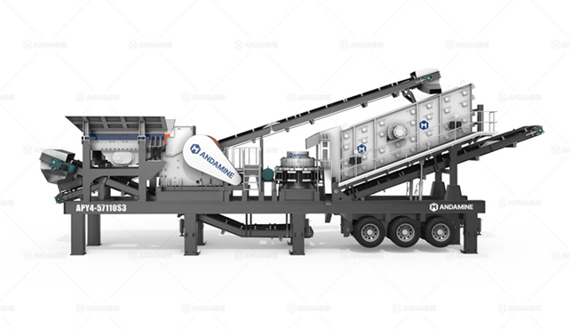 APY4-S four-in-one mobile crusher Malaysia