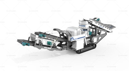 APYL-300CS mobile cone type rock crusher industrial
