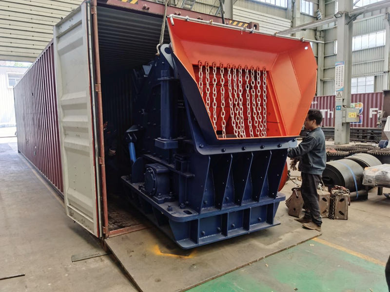 Putting Components into Container for Shipment