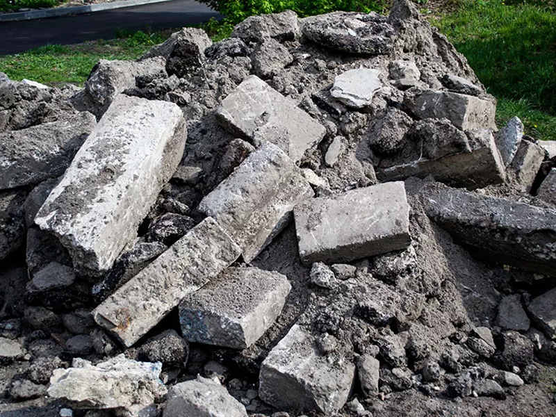 disposed concrete