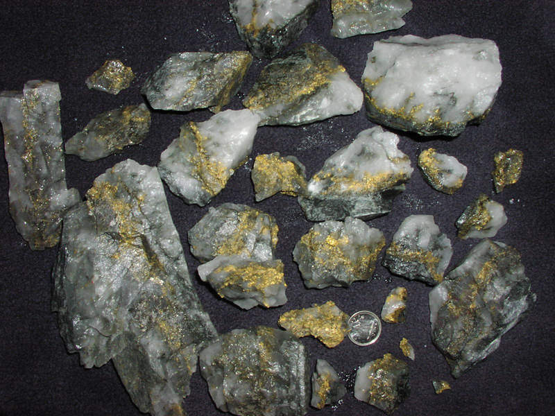 gold ore