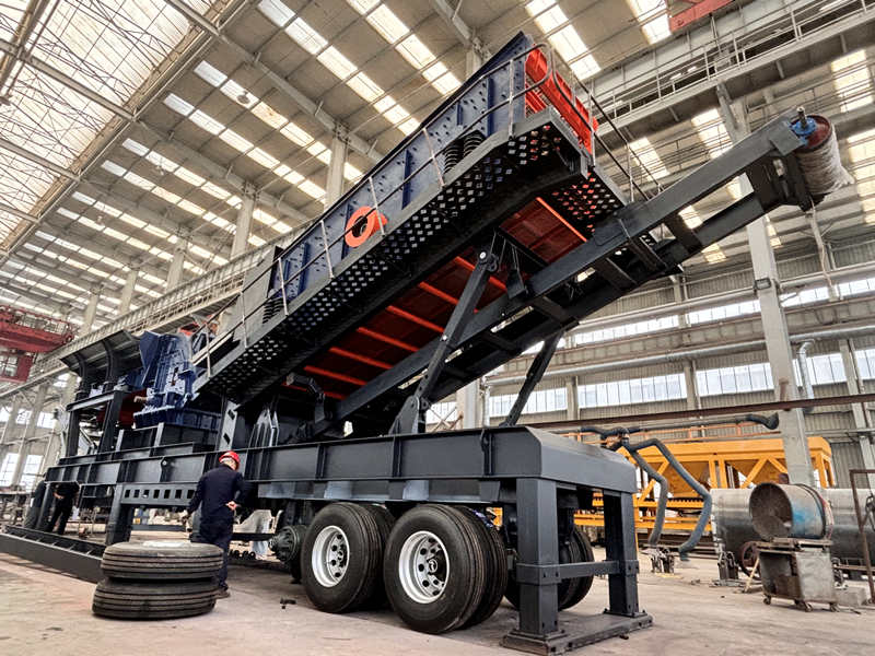 mobile crusher in ANDAMINE factory