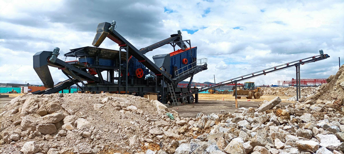 150 TPH Construction Waste Recycling mobile impact crusher plant in Colombia