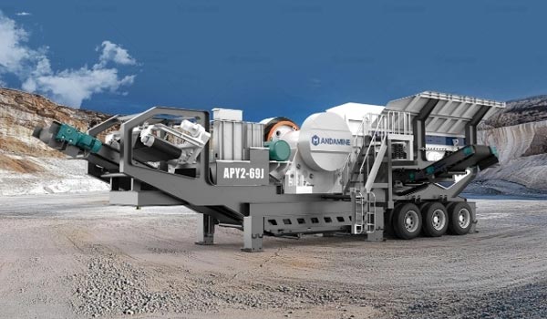 APY2-J mobile wheeled crusher