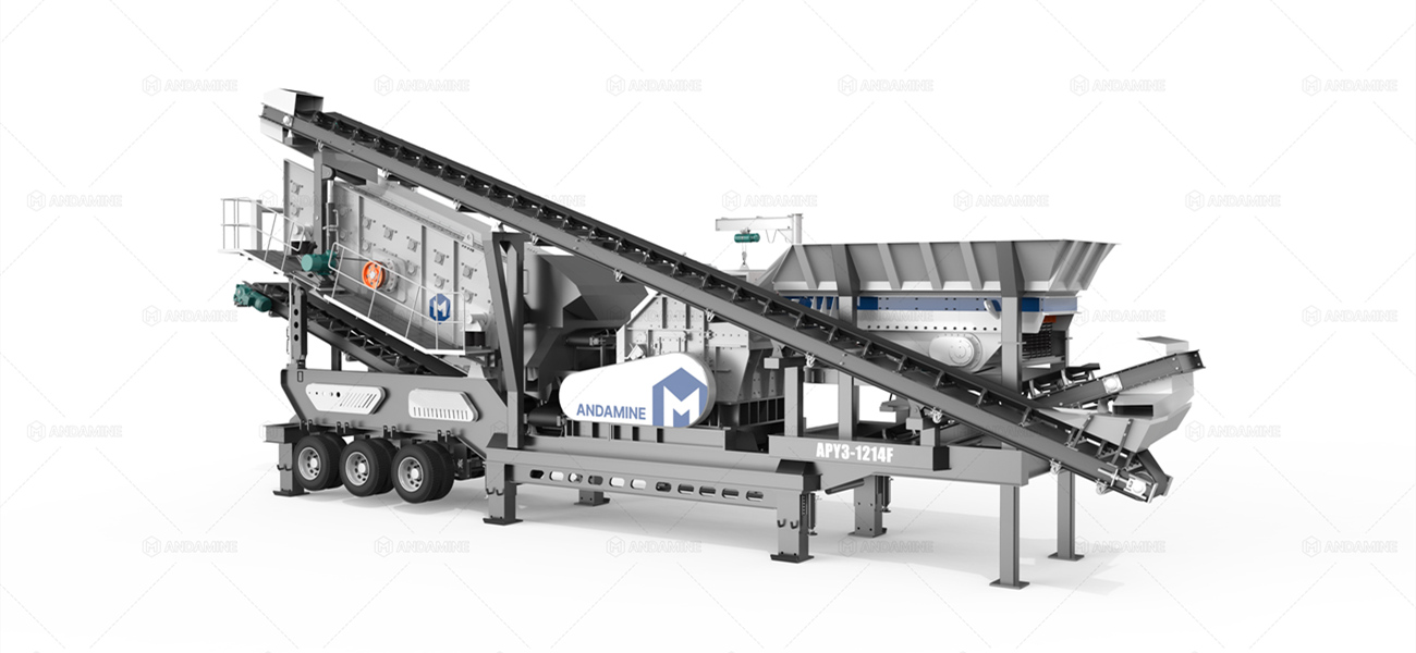 APY3-F wheel mounted mobile impact crusher