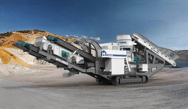 APYF crawler mobile crusher