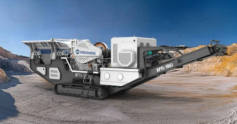 crawler mobile jaw crusher for sale