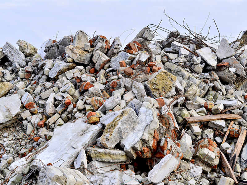 hybrid construction and demolition waste