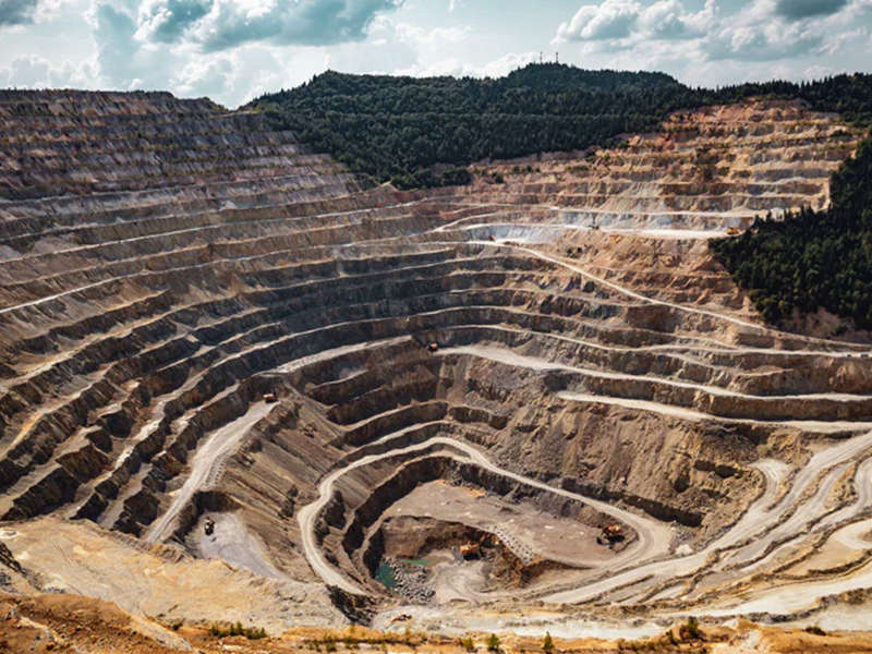 large scale mine