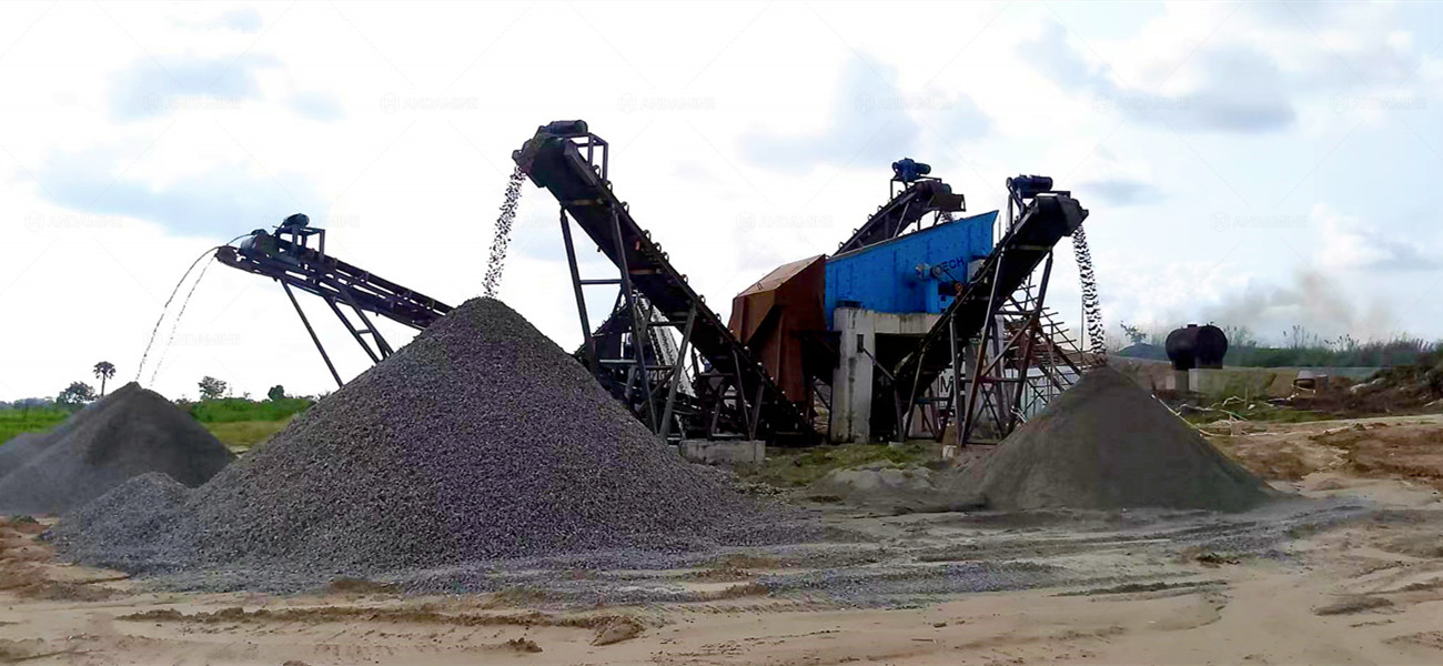 250tph stationary aggregate crusher plant working in Nigeria