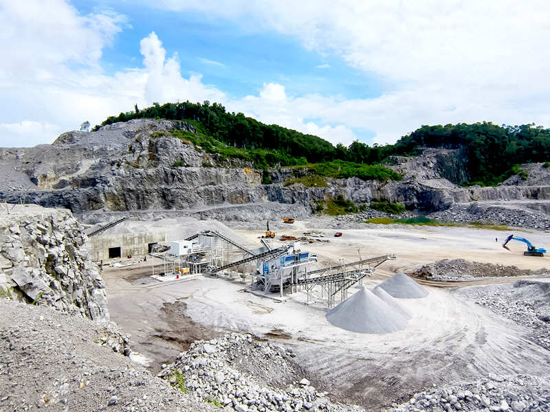 ANDAMINE stationary crushing plant solution for Nigeria