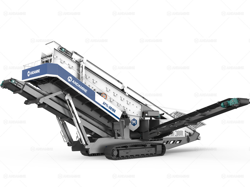 APYL-3816S mobile screening plant for Peru