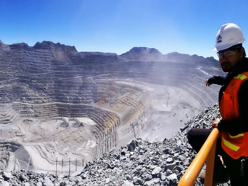 Antamina pit in Peru